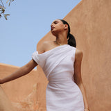 The Random Words Linen Dress
