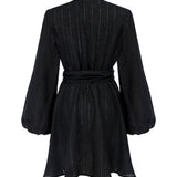 Underwater Stories Linen Dress