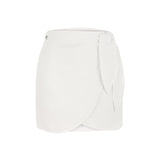 Cheese and Grapes Linen Skirt