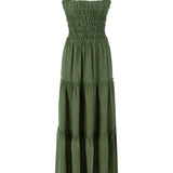 Runs Through My Mind Linen Dress