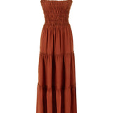 Runs Through My Mind Linen Dress