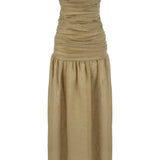Ocean of Thoughts Linen Dress