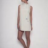 High on the Rocky Hills Linen Dress