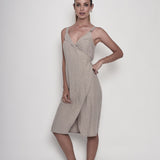 The French Balcony Rituals Linen Dress