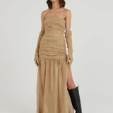 Ocean of Thoughts Linen Dress