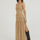 Ocean of Thoughts Linen Dress