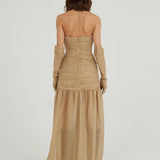 Ocean of Thoughts Linen Dress