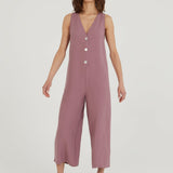 By the Lake Maggiore Linen Jumpsuit