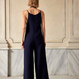 About Time Linen Jumpsuit