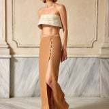 Wheel of Fortune Linen Skirt