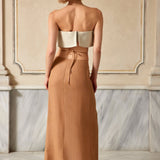 Wheel of Fortune Linen Skirt