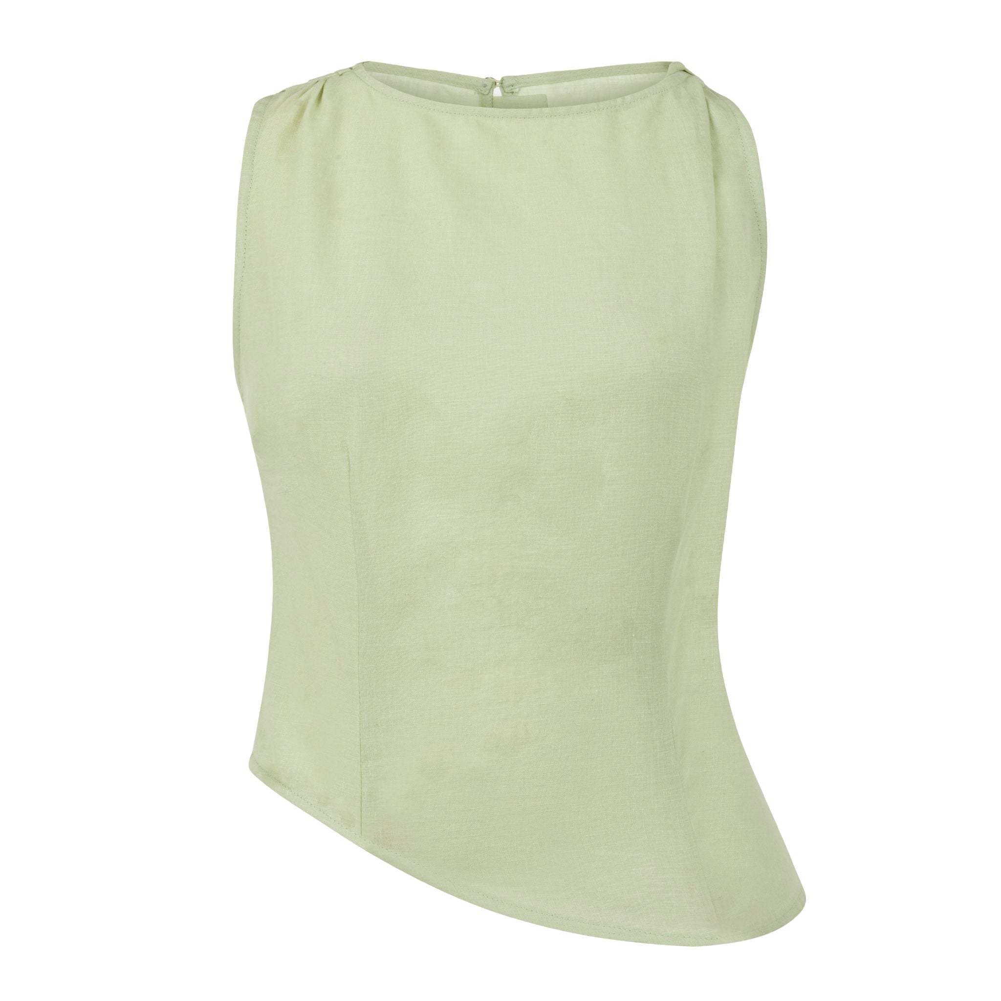 In Retrospect Linen Blouse