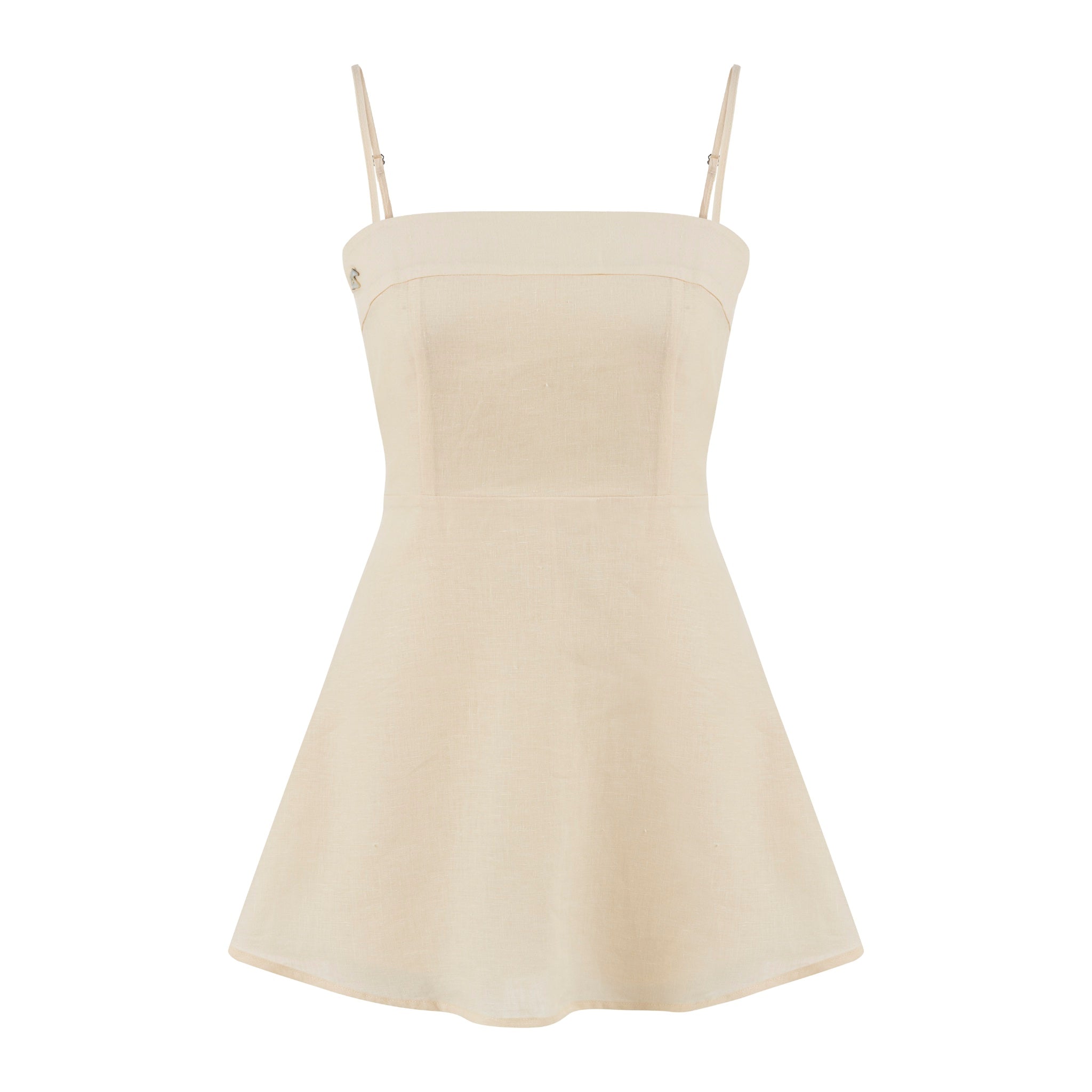Long Story Short Linen Mini Dress