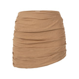 The Parchment Linen Skirt