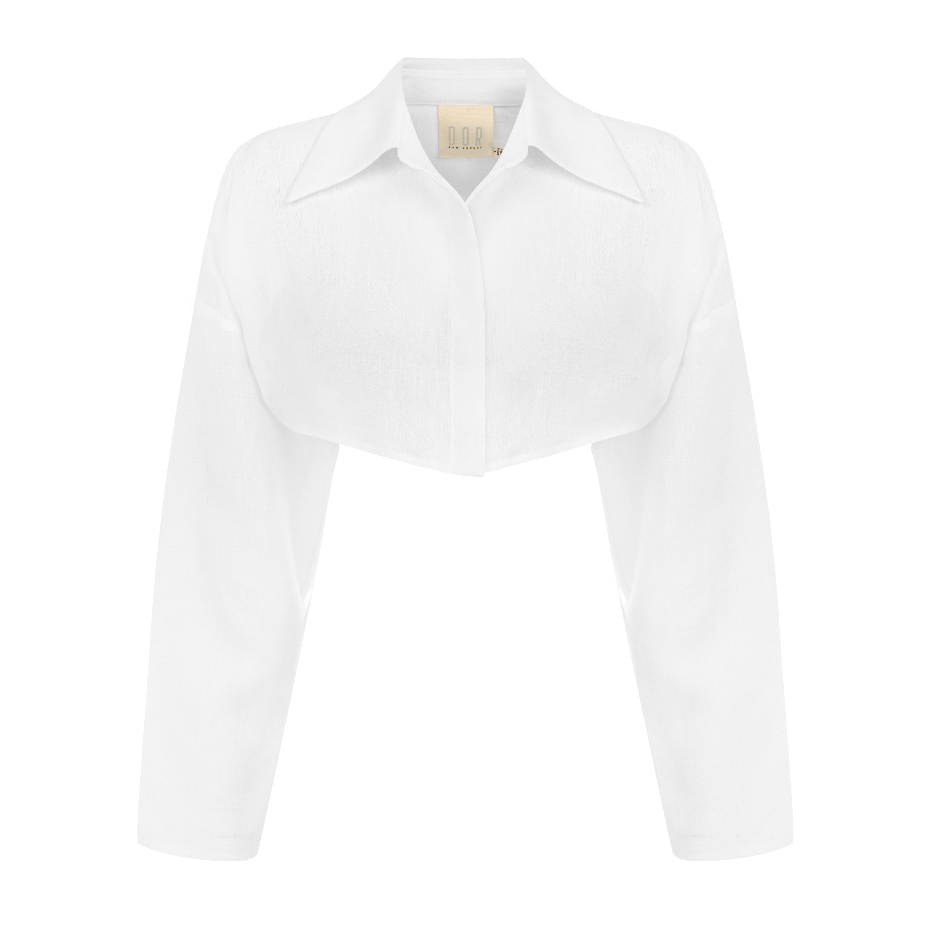Words Linen Shirt
