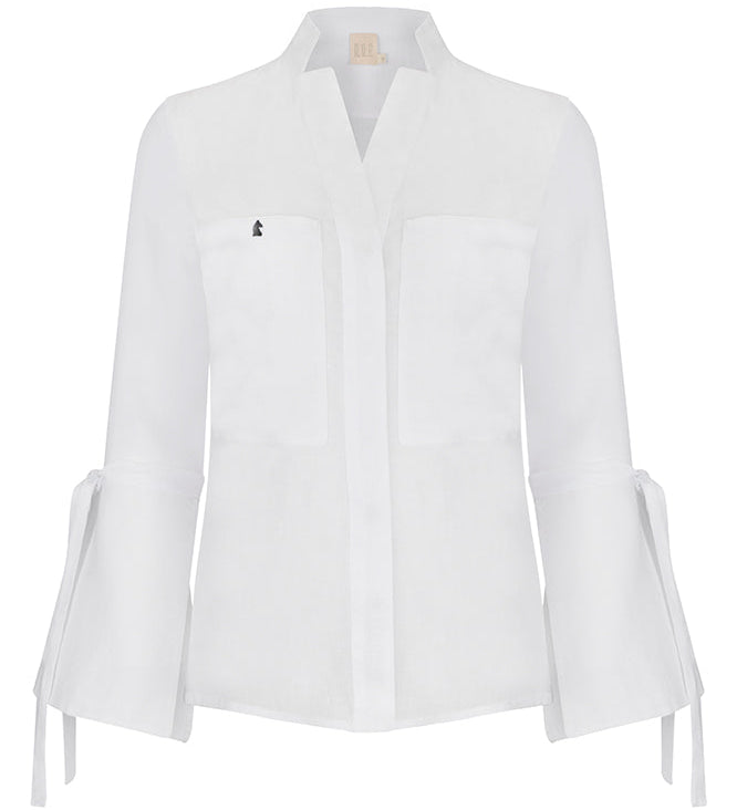 At the Ritz Linen Shirt
