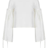 At the Imperial Linen Blouse