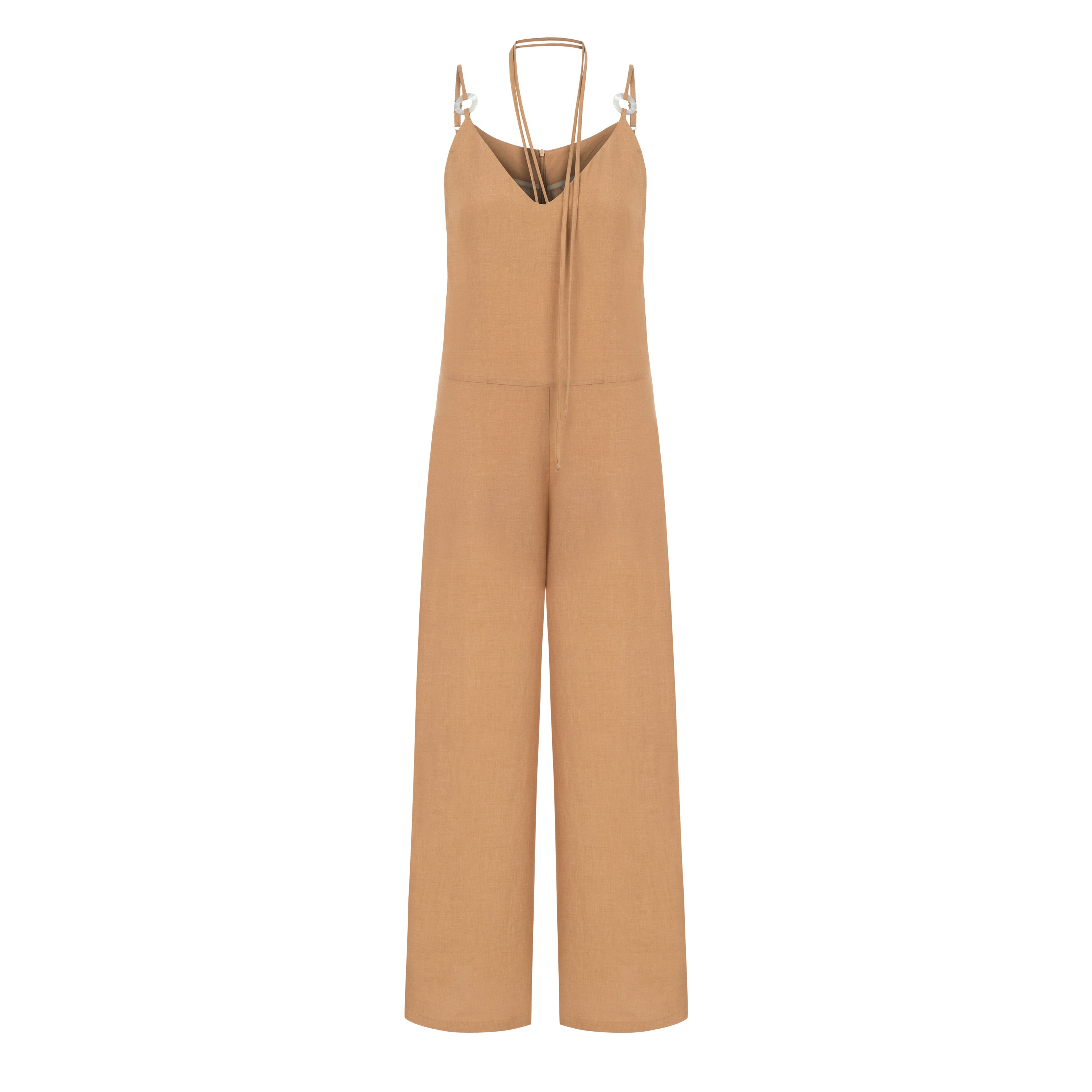 About Time Linen Jumpsuit