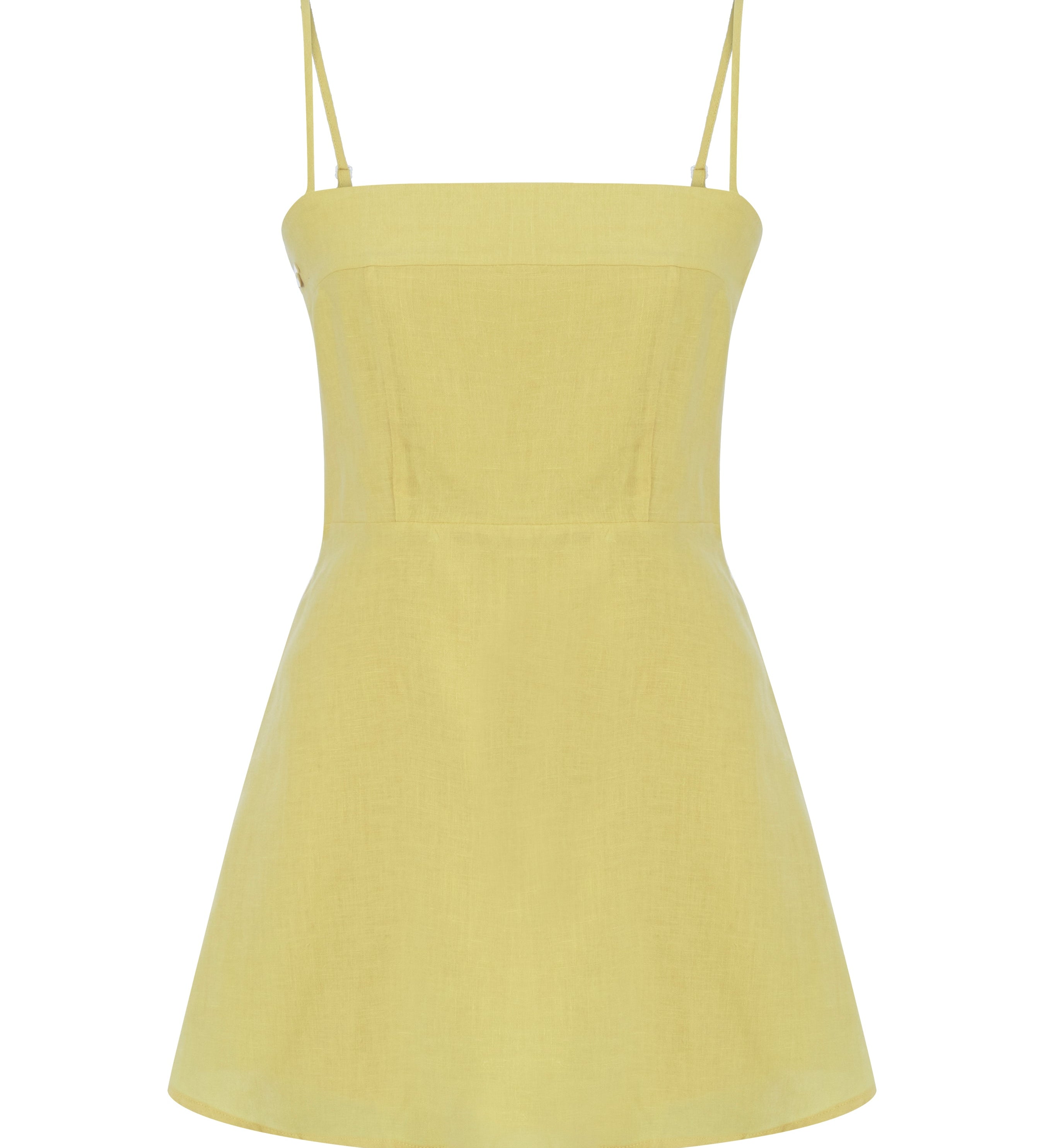 Long Story Short Linen Mini Dress