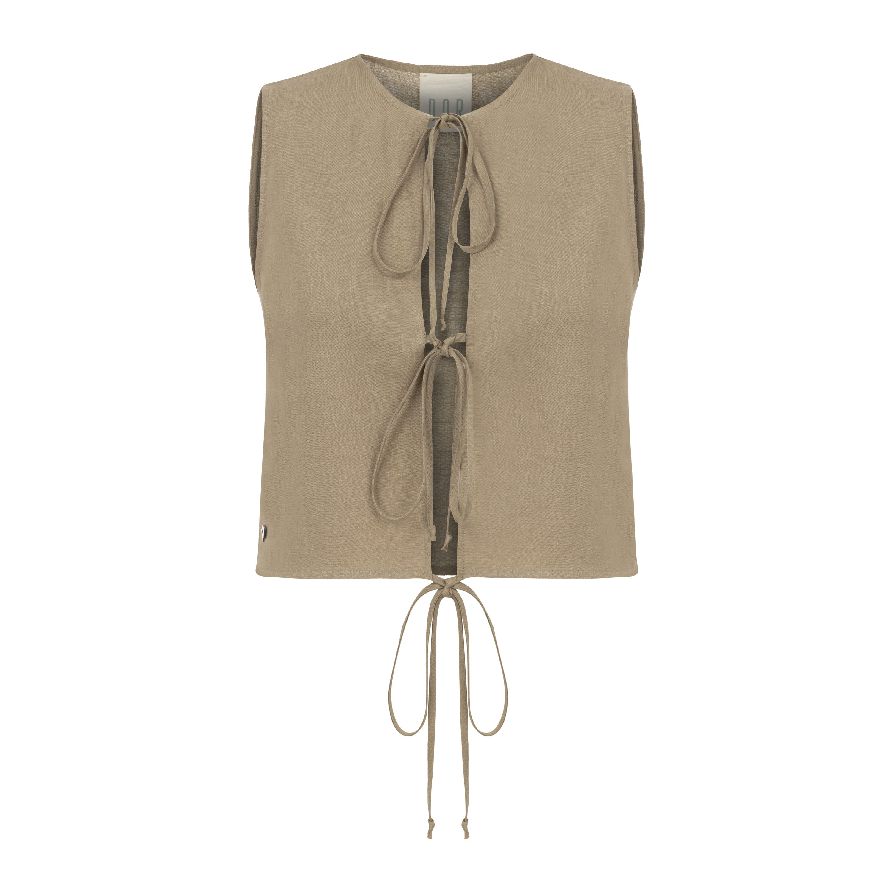 Deep Down Inside Linen Blouse